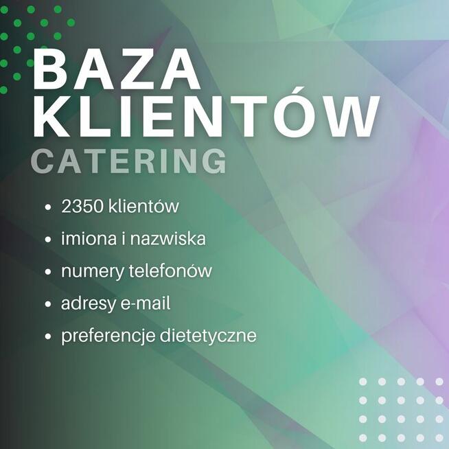 Baza klientów Catering