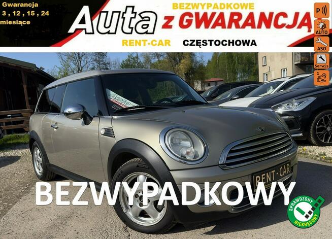 Mini Clubman 1.6D 109PS OPŁACONY Bezwypadkowy Klimatronik*Serwis*GWARANCJA 24 Mies