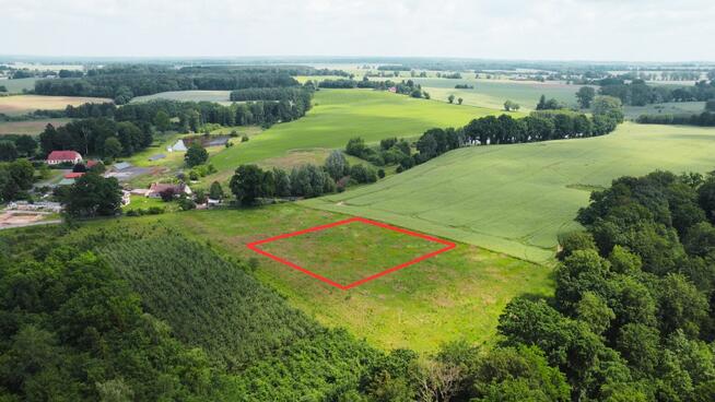 Działka z WZ, 3566 m2 Gildnica gm. Radowo Małe, las, rzeka