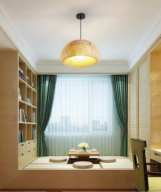 LAMPA NATURALNA BAMBUSOWA BOHO 30x20 / 40x20 / 45x25