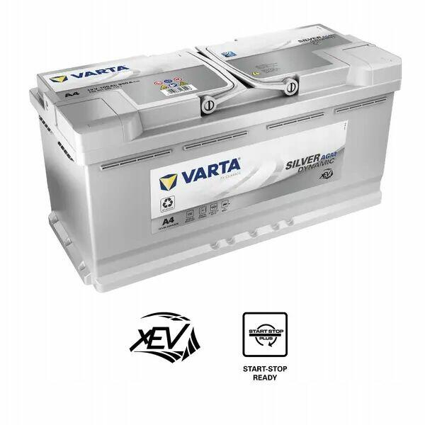 Akumulator VARTA Silver Dynamic A4 105Ah 950A START&STOP AGM