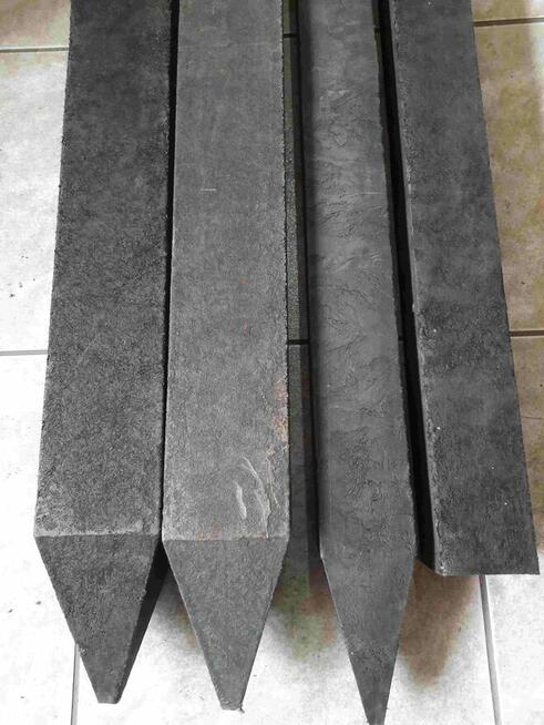 Słupy pomostów, legary kompozytowe pełne