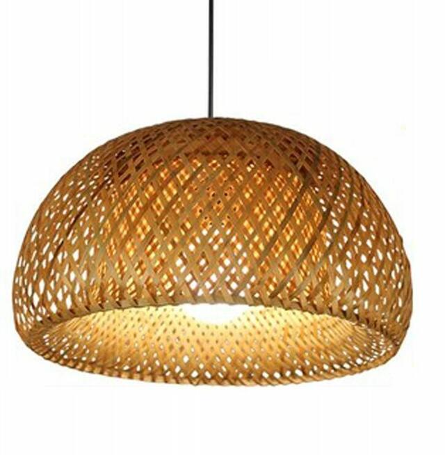 LAMPA NATURALNA BAMBUSOWA BOHO 30x20 / 40x20 / 45x25