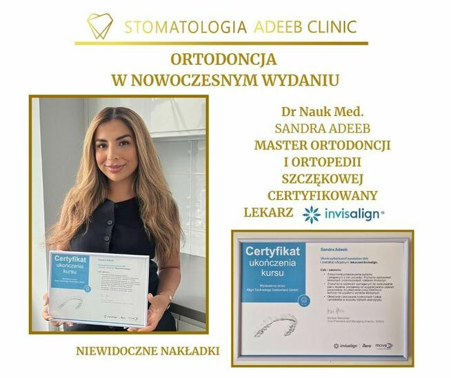 Ortodoncja Sandra Adeeb - Adeeb Clinic Dąbrowa Górnicza