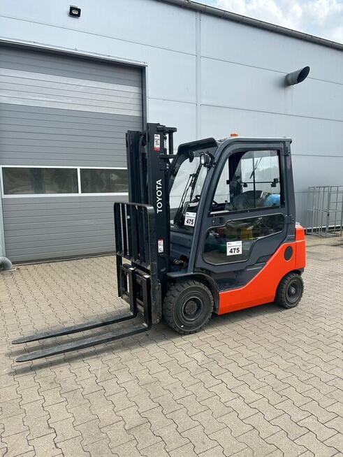Wózek widłowy czołowy Toyota 8FGF15 LPG, udźwig 1500 kg