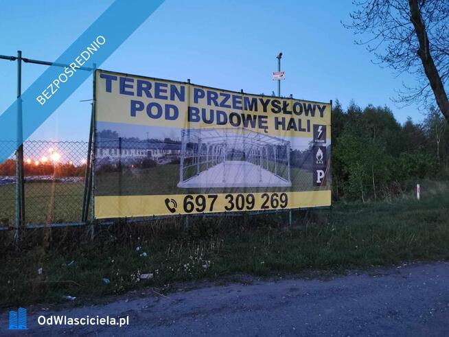 Teren Przemysłowy pod zabudowę hali