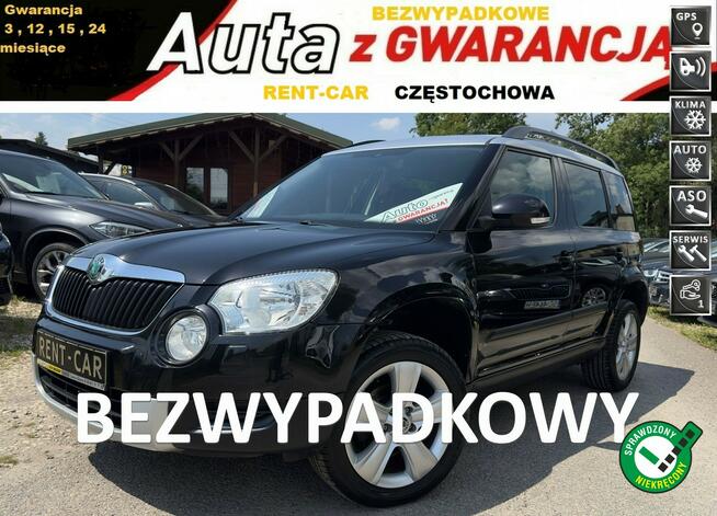 Škoda Yeti 1.2TSi*105PS* OPŁACONY Bezwypadkowy Klima Navi Serwis GWARANCJA24M