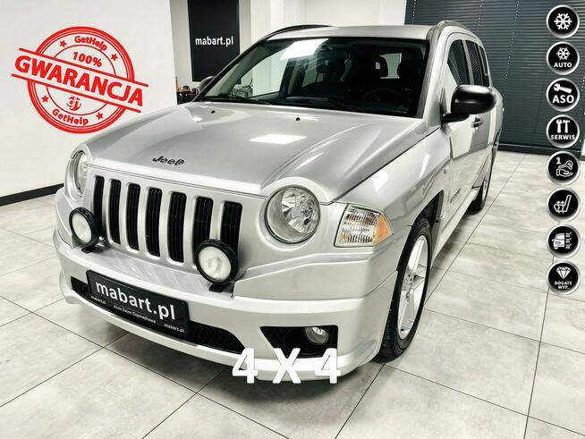 Jeep Compass RALLYE 2.0 CRD CR*Lift*4x4 LOCK*Skóry*Klima*Alu 18 cali*BOSTON AUDIO