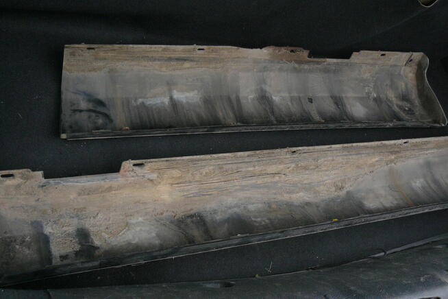 Citroen C5 plastikowe oslony progow