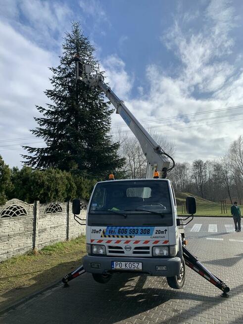 Podnośnik koszowy 19m + Operator - Usługi, Wynajem