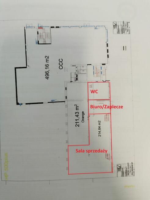 Lokal 214m2 w galerii do wynajęcia