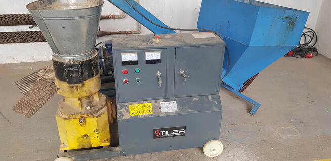 Linia do produkcji PELLETU , Peleciarka 7,5 Kw 11 Kw 15 Kw,