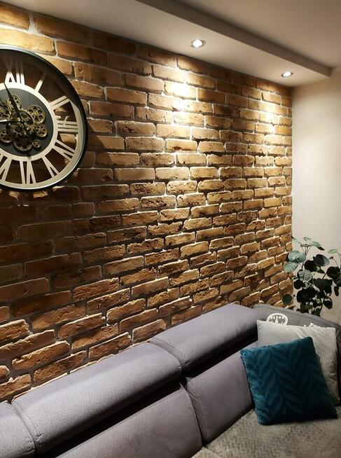 Cegła na ścianę, plytki ceglane, dekor ceglany, lico cegły