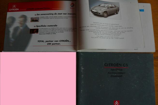 Citroen C5 instrukcja obslugi+system nawigacji