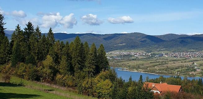 Domki w górach z Sauną - Domki nad jeziorem czorsztyńskim
