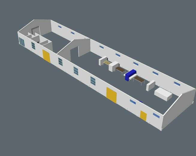Na sprzedaż hala magazynowo -produkcyjna 564 mkw. w Sanoku