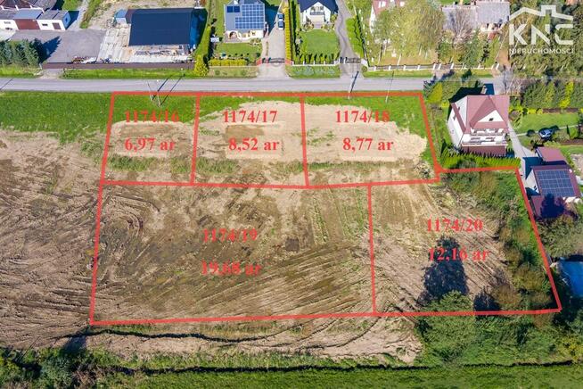 Działka w Jastrzębiej 8,77 ar. W Cenie 89 000 zł