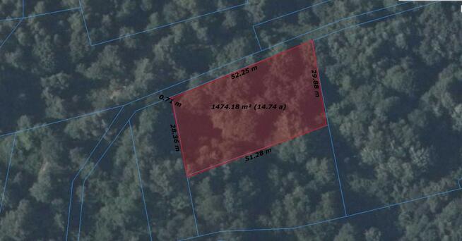 Działki leśne 90a- Nienadowa