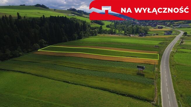 Działka przy strumyku