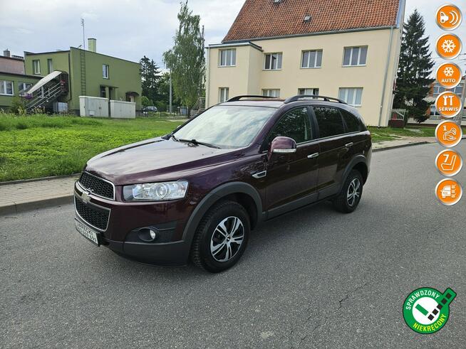 Chevrolet Captiva Opłacona Zadbana  Serwisowana 7 Foteli 1Wł Po Dużym Serwisie