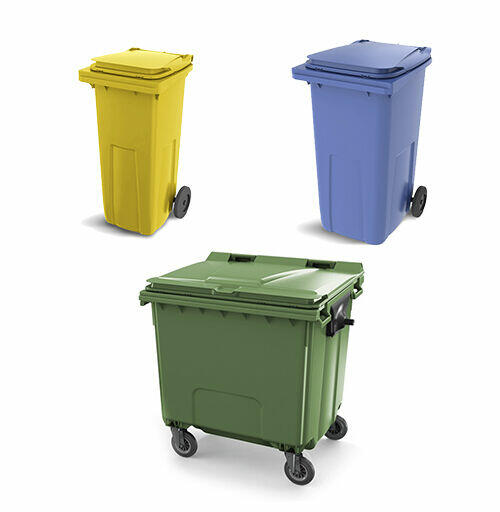 NOWE kosze na śmieci 120l pojemniki na odpady