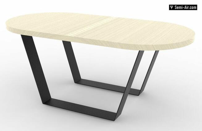 Noga do stołu nogi komplet 2szt solidne grube