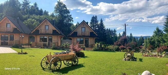 Domki w górach z Sauną - Domki nad jeziorem czorsztyńskim