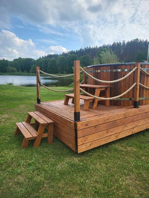 Mobilna balia PREMIUM - jacuzzi na kółkach! Poznań Tarnowo