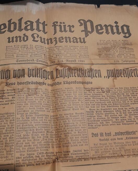 Stare Niemieckie gazety