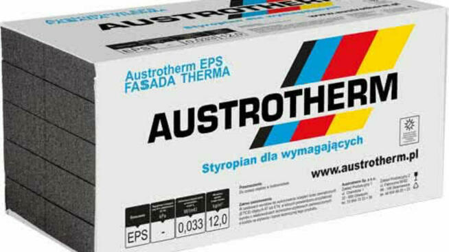 Styropian Austrotherm fasada grafit EPS 0,33