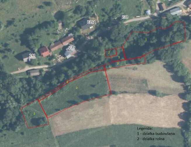 Działka rolno-budowlana z widokiem na góry – Tylmanowa