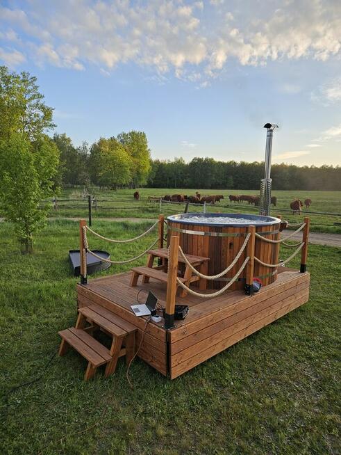 Mobilna balia PREMIUM - jacuzzi na kółkach! Poznań Tarnowo