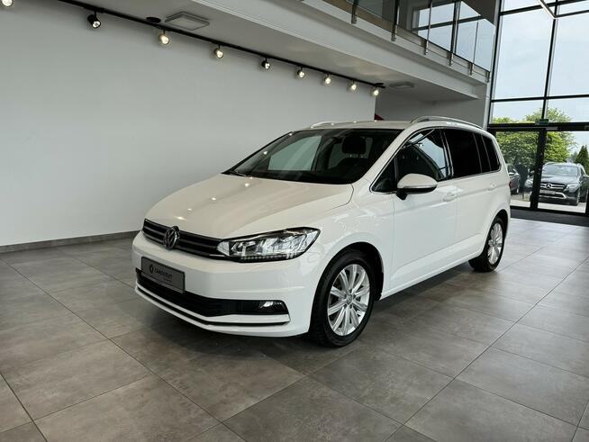 Volkswagen Touran Highline 1.8TSI 180KM DSG 2017 r., salon PL, 7 os., f-a VAT, Webasto,