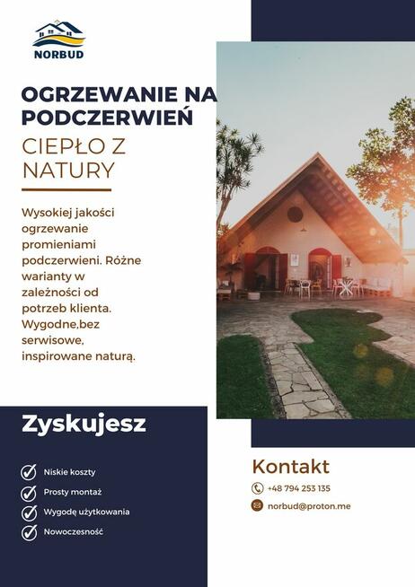 Ogrzewanie podczerwienią