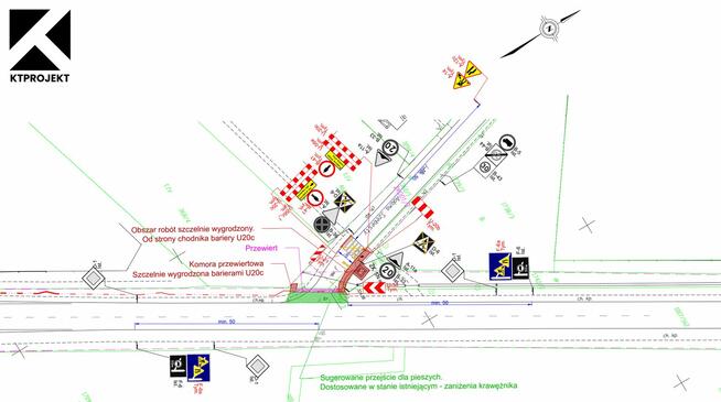 Projekt organizacji ruchu drogowego TARNOWSKIE GÓRY