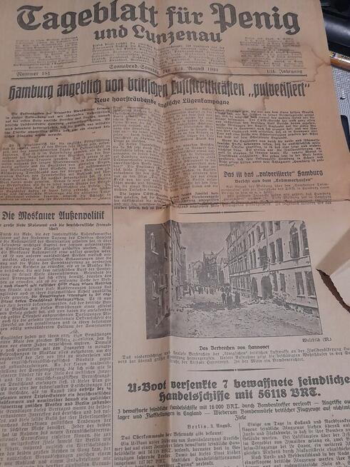 Stare Niemieckie gazety