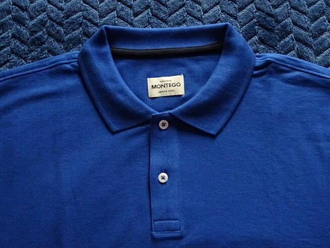 NOWA męska koszulka polo MONTEGO, rozmiar L