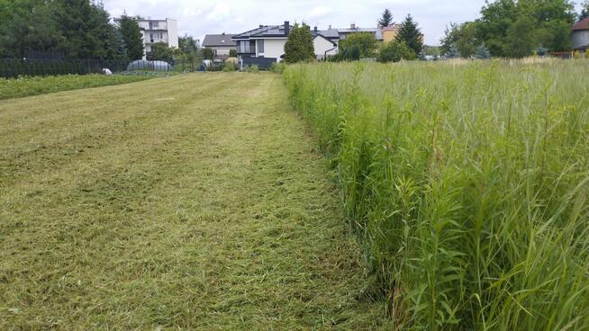 Koszenie nieużytków, trawy, karczowanie, kosiarka bijakowa,
