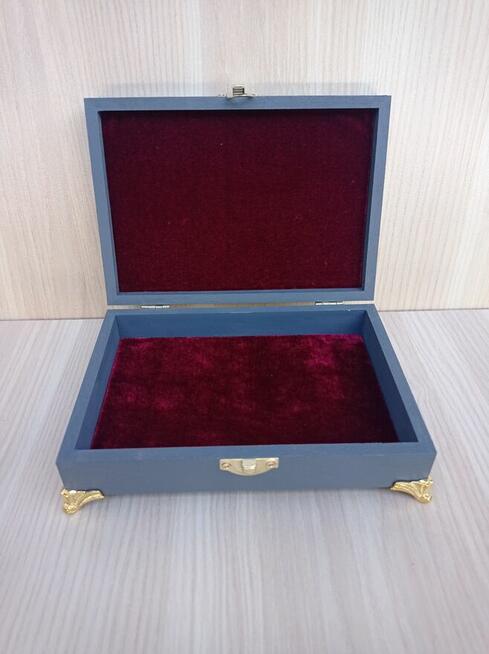 Pudełko drewniane dekoracyjne