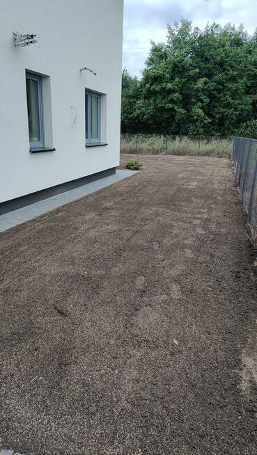 Pielęgnacja/Zakładanie ogrodów, usługi miniładowarką