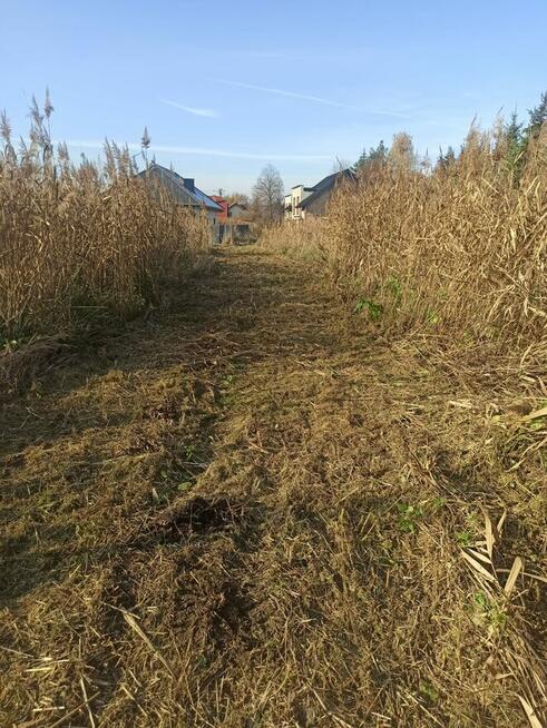 Koszenie nieużytków, trawy, karczowanie, kosiarka bijakowa,