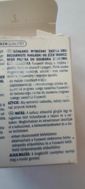 Fuss Wohl nakładki do elektronicznego pilnika