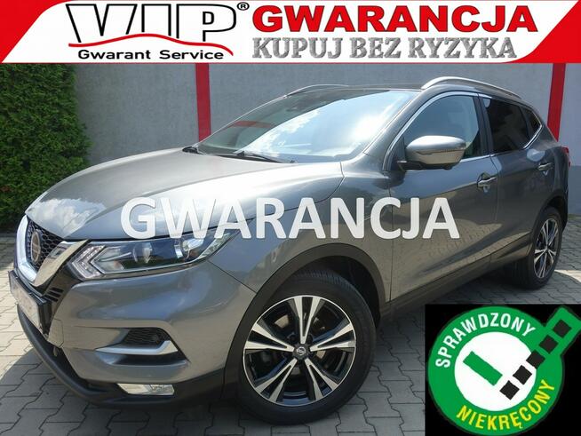 Nissan Qashqai 1,3i Navi Półskóra Klimatronik Alu Ledy Opłacony ViP Gwarancja