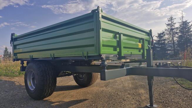 Przyczepa rolnicza wywrotka, kiper 3str. Fv Transport KOWAL