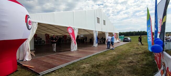 Wynajem, hala namiotowa o szerokości 25m, targi, wystawy...