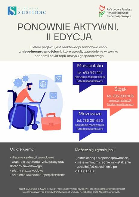 Pracownik biurowy - staż - województwo śląskie