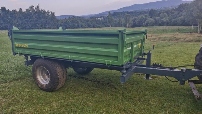 Przyczepa rolnicza wywrotka, kiper 3str. Fv Transport KOWAL