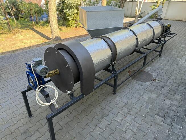 Suszarnia Bębnowa do Biomasy - Trociny Zboże Ziarna Zioła