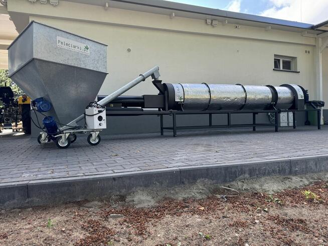 Suszarnia Bębnowa do Biomasy - Trociny Zboże Ziarna Zioła