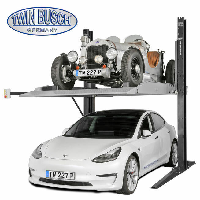 Podnośnik dwukolumnowy do parkowania TW 227P-G GREY-Line